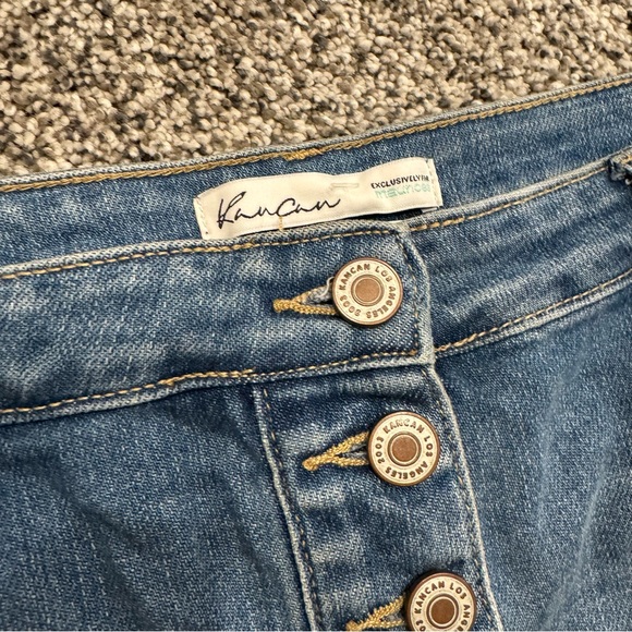KanCan Denim Button-Up Skirt - Picture 2 of 4